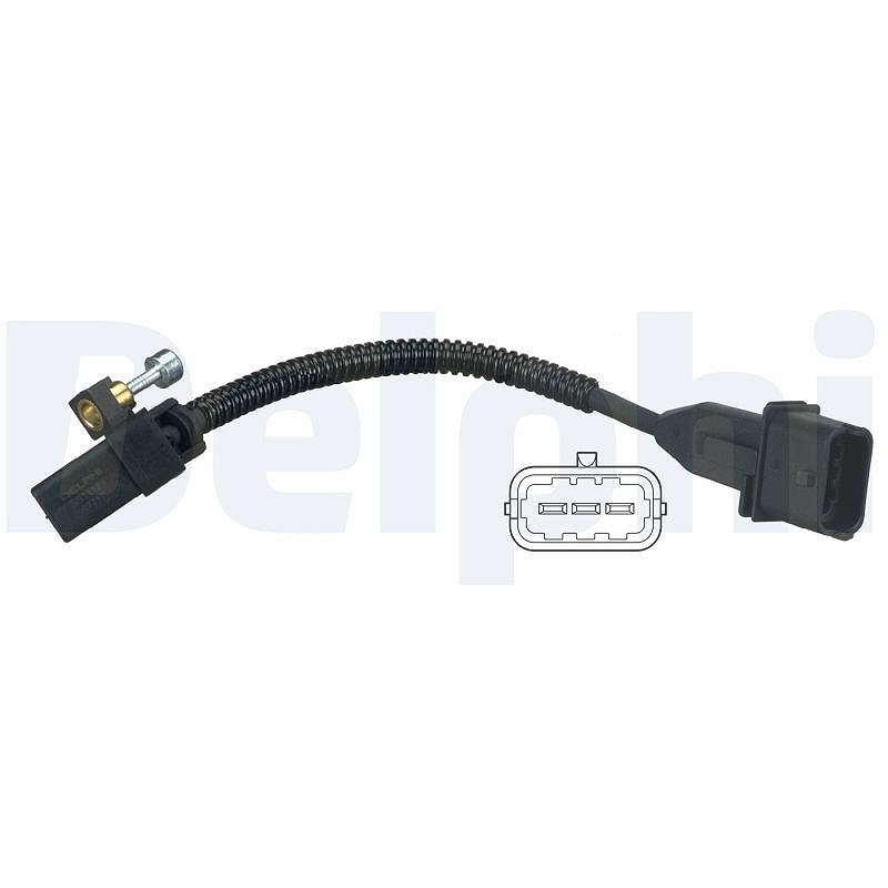 Delphi Impulsgeber, Kurbelwelle [Hersteller-Nr. SS11121] für Opel, Vauxhall