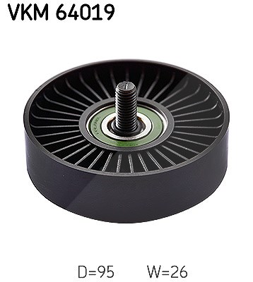 Skf Umlenk-/Führungsrolle, Keilrippenriemen [Hersteller-Nr. VKM64019] für Kia, Hyundai