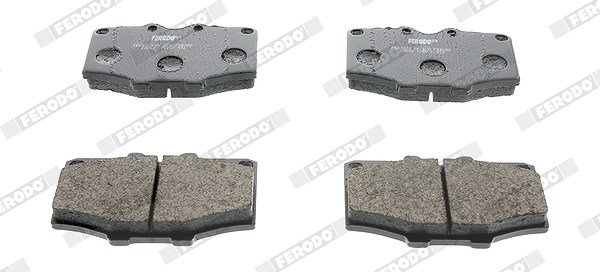 Ferodo Bremsbelagsatz, Scheibenbremse [Hersteller-Nr. FDB288] für Toyota