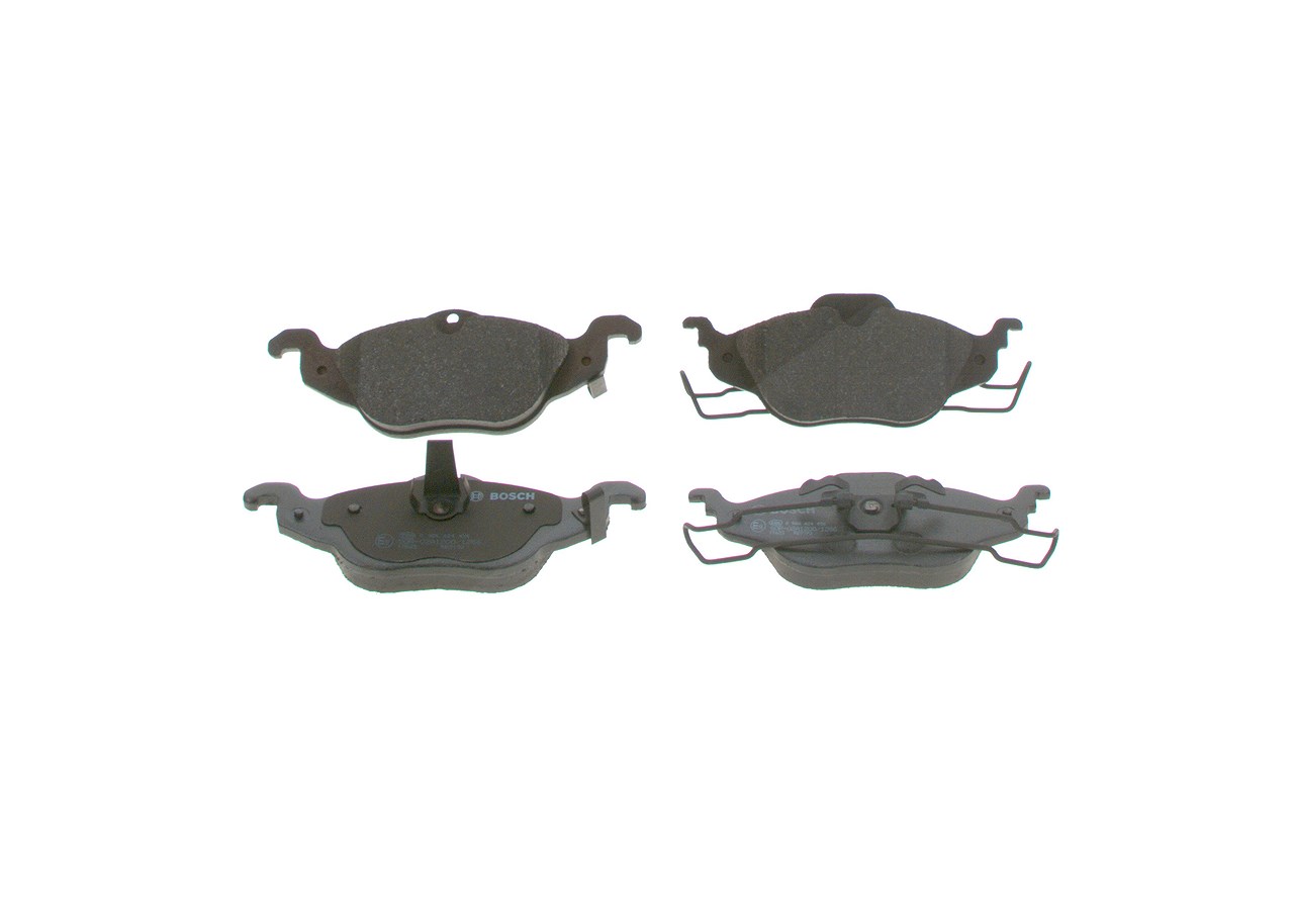 Bosch Bremsbelagsatz, Scheibenbremse [Hersteller-Nr. 0986424456] für Opel, Vauxhall