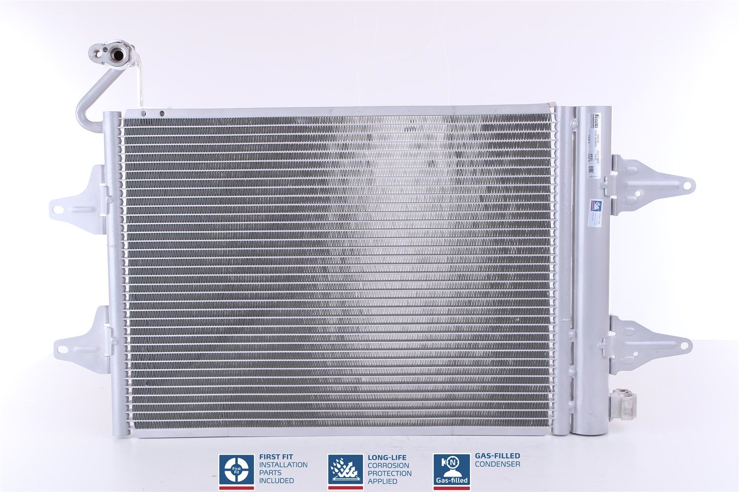 Nissens Kondensator, Klimaanlage [Hersteller-Nr. 94628] für Seat, VW, Skoda