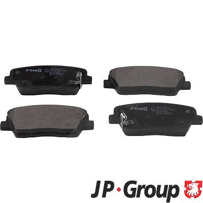Jp Group Bremsbelagsatz, Scheibenbremse [Hersteller-Nr. 3663700510] für Hyundai, Kia, Ssangyong