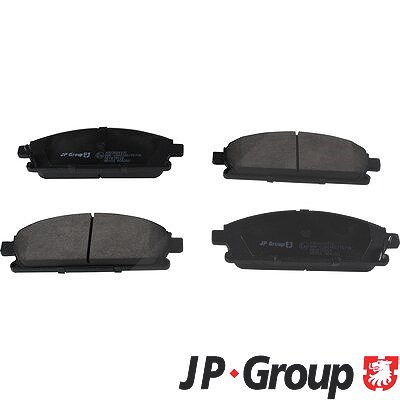 Jp Group Bremsbelagsatz, Scheibenbremse [Hersteller-Nr. 4063604310] für Infiniti, Honda, Nissan, Acura