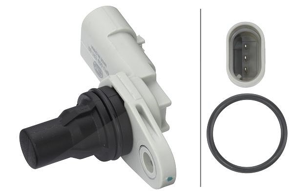 Hella Sensor, Nockenwellenposition [Hersteller-Nr. 6PU009121-331] für Fiat, Citroën, Vauxhall, Lancia, Opel, Peugeot, Suzuki, Chevrolet, Alfa Romeo, F