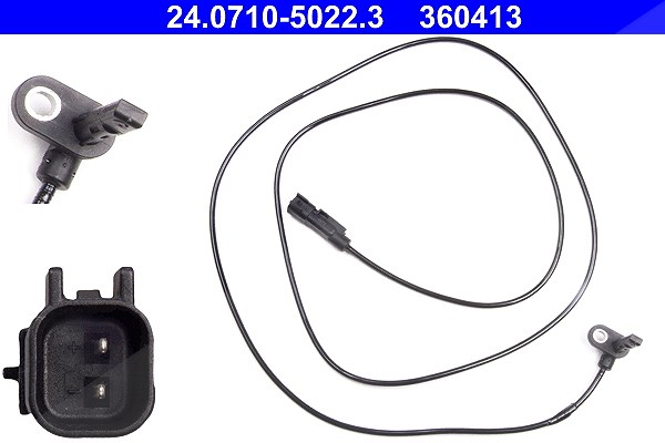 Ate Sensor, Raddrehzahl [Hersteller-Nr. 24.0710-5022.3] für Opel, Vauxhall