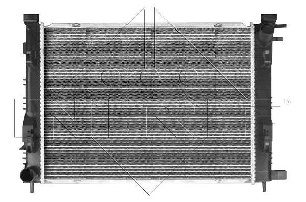 Nrf Kühler, Motorkühlung [Hersteller-Nr. 58444] für Renault, Dacia