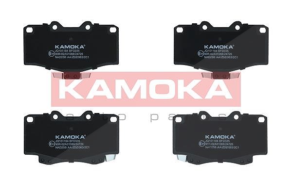 Kamoka Bremsbelagsatz, Scheibenbremse [Hersteller-Nr. JQ101184] für Toyota, VW