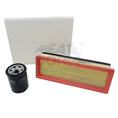Meat & Doria Filter-Satz [Hersteller-Nr. FKFIA046] für Alfa Romeo, Nissan, Honda, Opel, Ford, Fiat, Citroën, Proton, Mazda, Mitsubishi, Volvo
