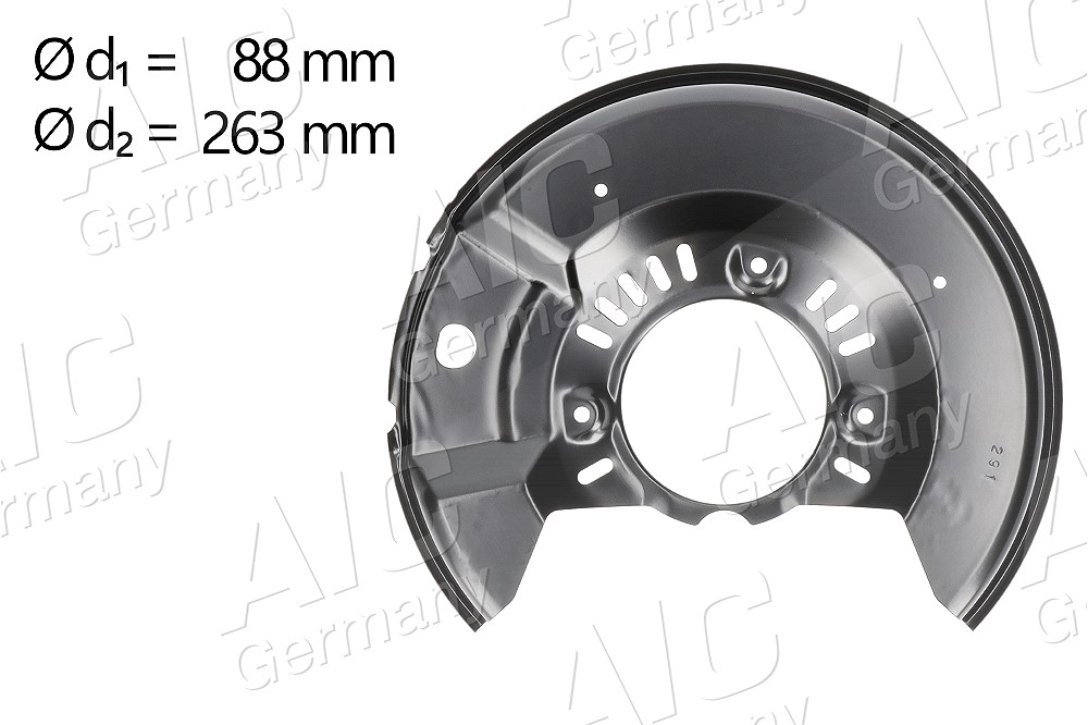 Aic Spritzblech, Bremsscheibe [Hersteller-Nr. 58276] für Toyota