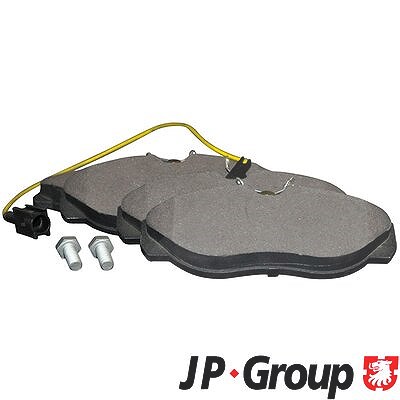 Jp Group Bremsbelagsatz, Scheibenbremse [Hersteller-Nr. 4163602310] für Fiat, Peugeot, Citroën