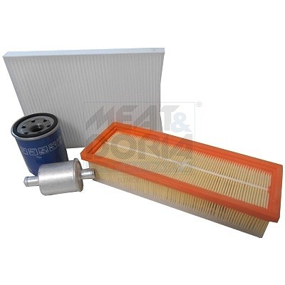 Meat & Doria Filter-Satz [Hersteller-Nr. FKFIA087] für Ford, Fiat, Proton, Opel, Mitsubishi, Nissan, Volvo, Honda, Mazda, Alfa Romeo, Citroën