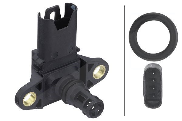 Hella Sensor, Ladedruck [Hersteller-Nr. 6PP009400-051] für BMW