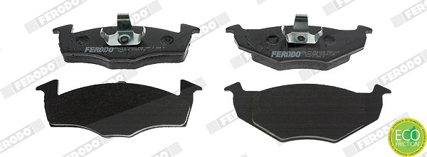 Ferodo Bremsbelagsatz, Scheibenbremse [Hersteller-Nr. FDB1288] für VW, Seat