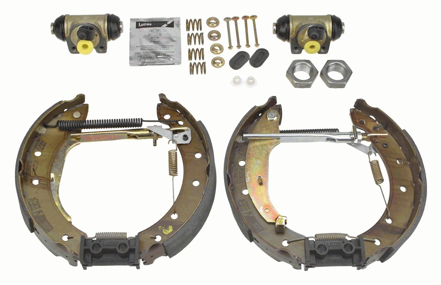 Trw Bremsbackensatz [Hersteller-Nr. GSK1138] für Peugeot, Citroën, Renault