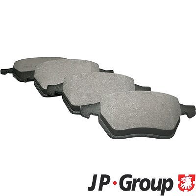 Jp Group Bremsbelagsatz Vorderachse [Hersteller-Nr. 1163604810] für Audi, VW, Ford