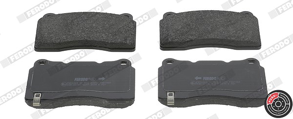 Ferodo Bremsbelagsatz, Scheibenbremse [Hersteller-Nr. FDB1968] für Subaru, Vauxhall, Saab, Renault, Mitsubishi, Honda, Opel, Tesla, Volvo