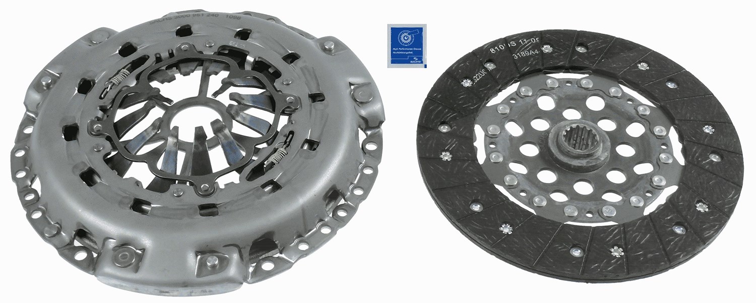 Sachs Kupplungssatz [Hersteller-Nr. 3000951240] für Opel, Vauxhall, Saab
