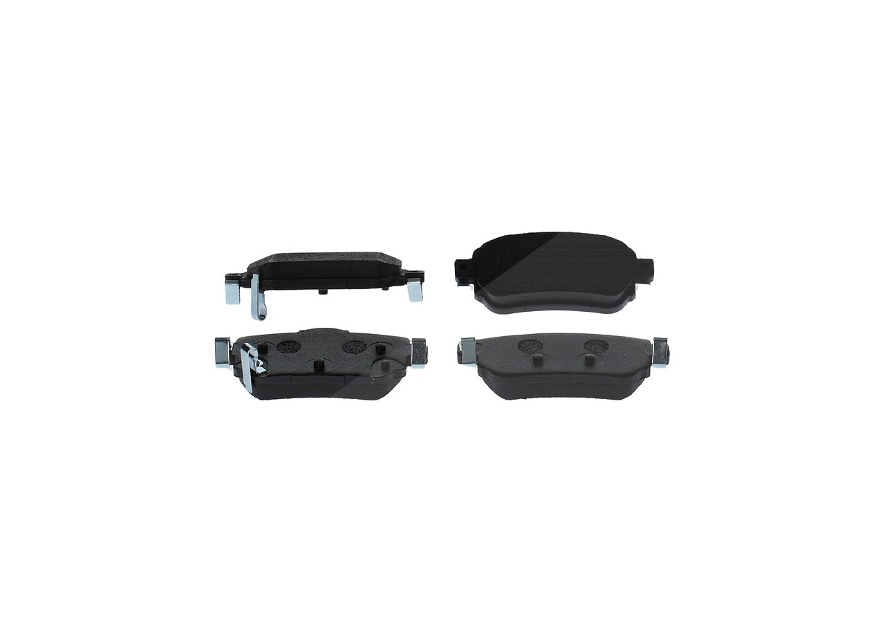 Bosch Bremsbelagsatz, Scheibenbremse [Hersteller-Nr. 0986494816] für Nissan, Renault
