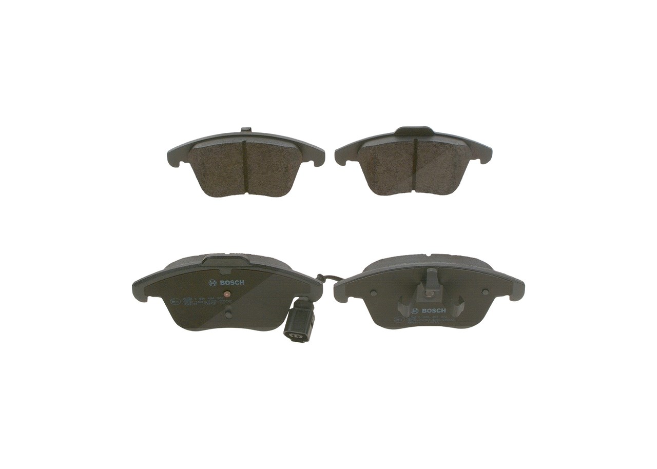 Bosch Bremsbelagsatz, Scheibenbremse [Hersteller-Nr. 0986494372] für Seat, VW, Audi