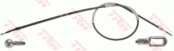 Trw Seilzug, Feststellbremse [Hersteller-Nr. GCH585] für Audi