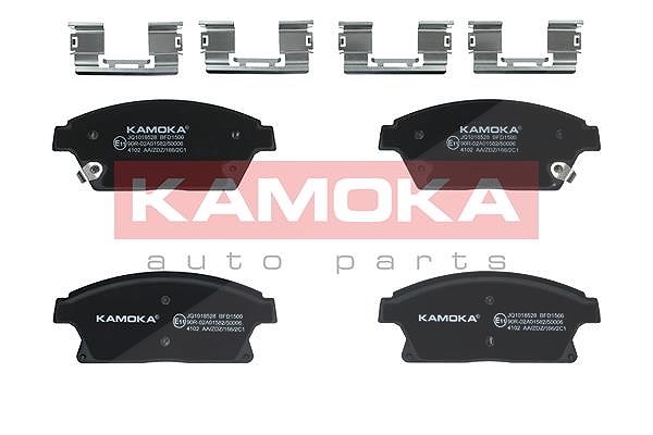 Kamoka Bremsbelagsatz, Scheibenbremse [Hersteller-Nr. JQ1018528] für Vauxhall, Chevrolet, Opel, Cadillac