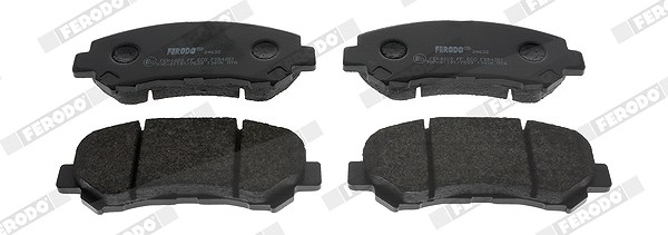Ferodo Bremsbelagsatz, Scheibenbremse [Hersteller-Nr. FDB4051] für Suzuki, Nissan