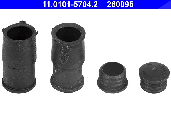 Ate Führungshülsensatz, Bremssattel [Hersteller-Nr. 11.0101-5704.2] für Volvo, VW, Renault, Peugeot, Citroën, Mercedes-Benz, Ford, Ds