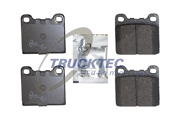 Trucktec Automotive Bremsbelagsatz, Scheibenbremse [Hersteller-Nr. 02.35.131] für BMW, Ford, Saab, Vauxhall, Ranger, Maserati, Bedford, Alfa Romeo, Vo