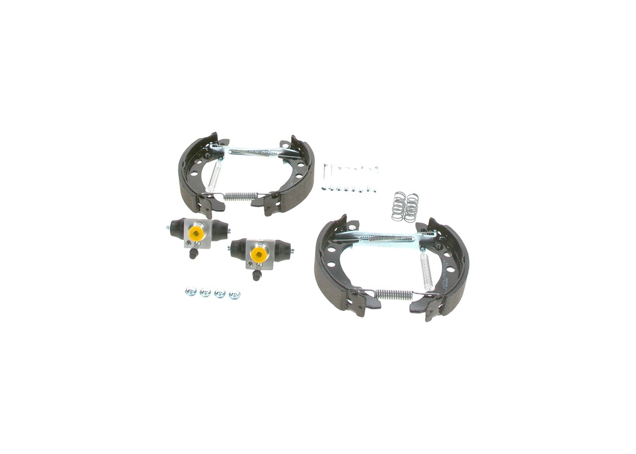Bosch Bremsbackensatz [Hersteller-Nr. 0204114053] für Seat, VW, Audi