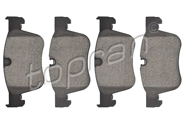 Topran Bremsbeläge vorne (Satz) [Hersteller-Nr. 723632] für Citroën, Peugeot
