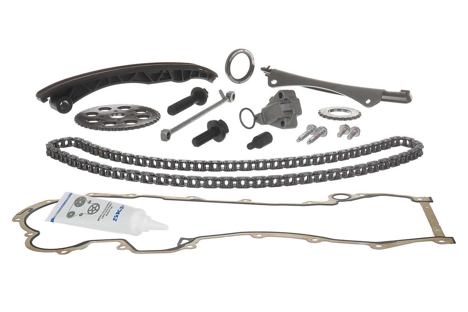 Skf Steuerkettensatz [Hersteller-Nr. VKML82000-3] für Opel, Ford, Citroën, Fiat, Lancia, Peugeot, Chevrolet, Suzuki, Vauxhall, Alfa Romeo