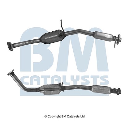 Bm Catalysts Katalysator mit Anbauteilen [Hersteller-Nr. BM91156H] für Suzuki