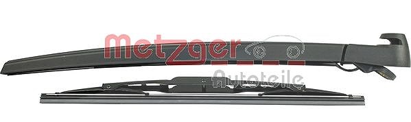 Metzger Autoteile Wischarm mit Kappe + Wischer hinten [Hersteller-Nr. 2190354] für Seat