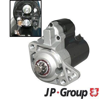 Jp Group Anlasser [Hersteller-Nr. 1190300500] für Audi, Ford, VW, Mercedes-Benz, Seat, Skoda