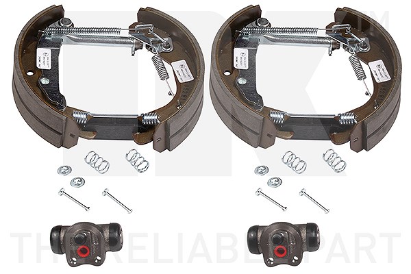 Nk Bremsbackensatz [Hersteller-Nr. 443654001] für Opel, Vauxhall