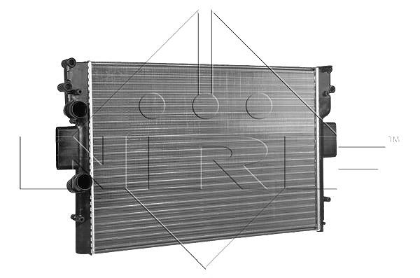Nrf Kühler, Motorkühlung [Hersteller-Nr. 58361] für Iveco