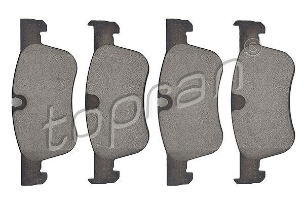 Topran Bremsbeläge vorne (Satz) [Hersteller-Nr. 723711] für Toyota, Citroën