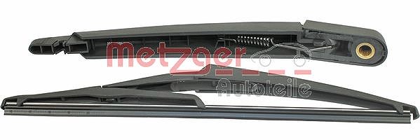Metzger Autoteile Wischarm mit Kappe + Wischer hinten [Hersteller-Nr. 2190297] für Mercedes-Benz
