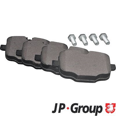 Jp Group Bremsbeläge hinten (Satz) [Hersteller-Nr. 1463701710] für BMW