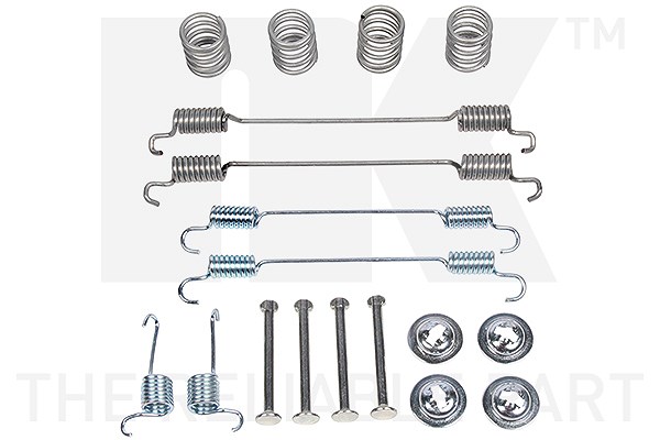 Nk Zubehörsatz, Bremsbacken [Hersteller-Nr. 7937750] für Lada, Ds, Peugeot, Nissan, Mercedes-Benz, Renault, Dacia, Citroën