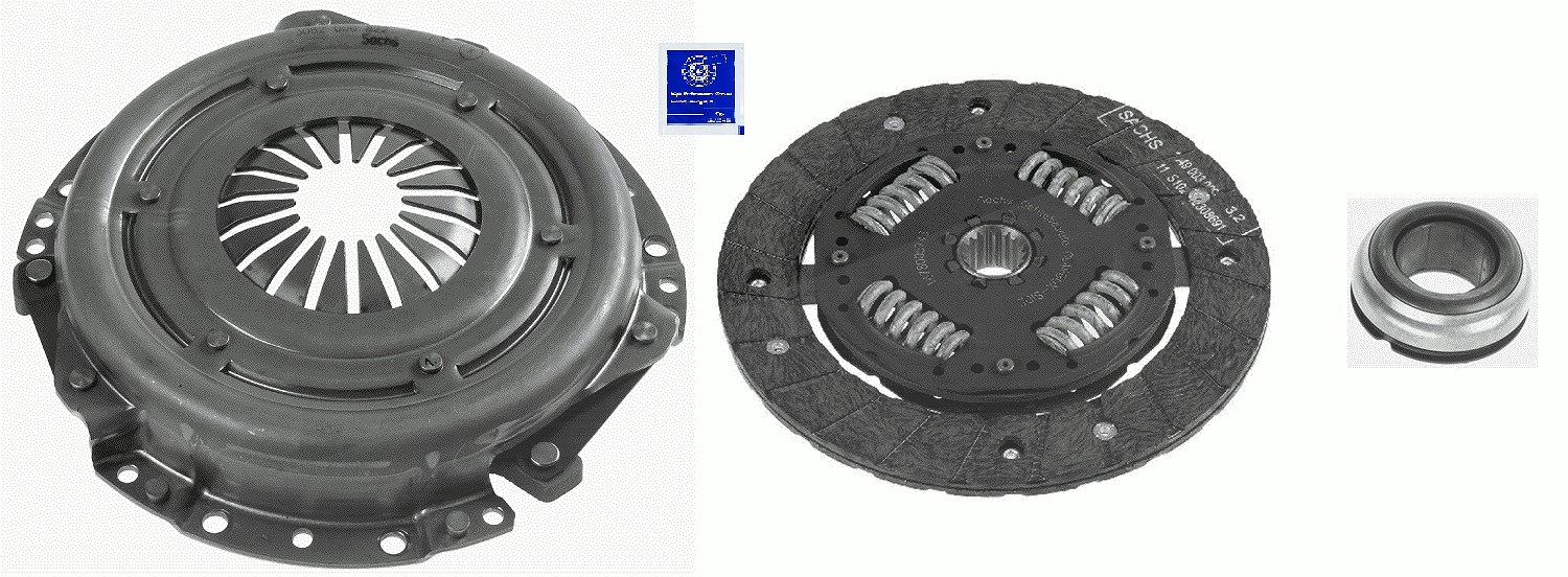 Sachs Kupplungssatz [Hersteller-Nr. 3000950017] für Citroën, Peugeot