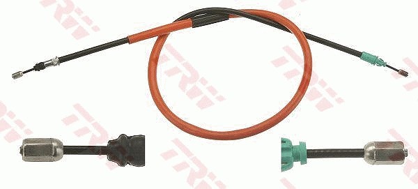 Trw Seilzug, Feststellbremse [Hersteller-Nr. GCH423] für Renault