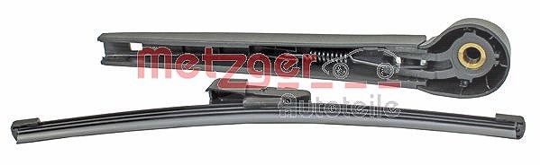 Metzger Autoteile Wischarm mit Kappe + Wischer hinten [Hersteller-Nr. 2190290] für Seat, VW