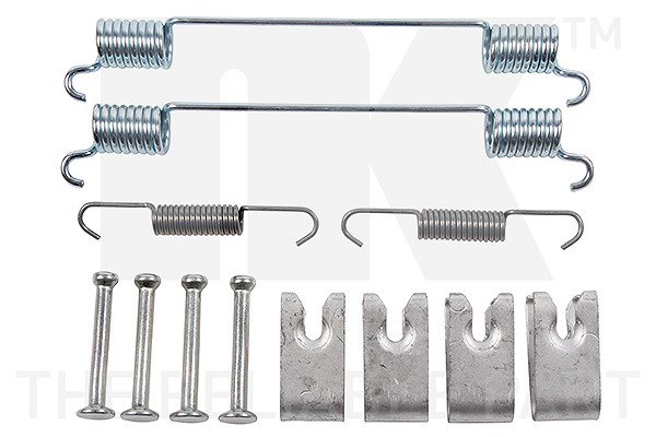 Nk Zubehörsatz, Bremsbacken 228x42 [Hersteller-Nr. 7923883] für Vauxhall, Skoda, Opel, Fiat, Seat