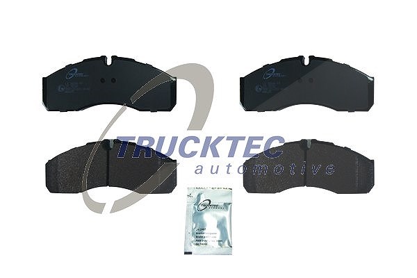 Trucktec Automotive Bremsbeläge vorne (Satz) [Hersteller-Nr. 02.35.242] für Renault Trucks, Renault, Mercedes-Benz, Iveco