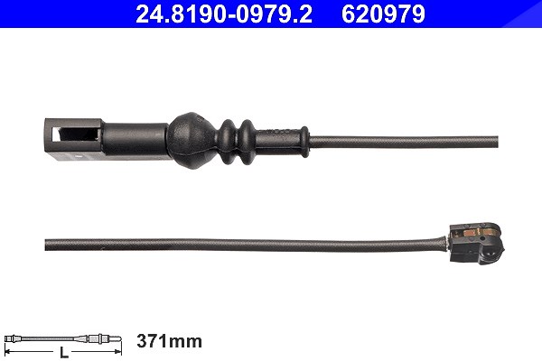 Ate Verschleisswarnkontakt Hinterachse [Hersteller-Nr. 24.8190-0979.2] für Ford