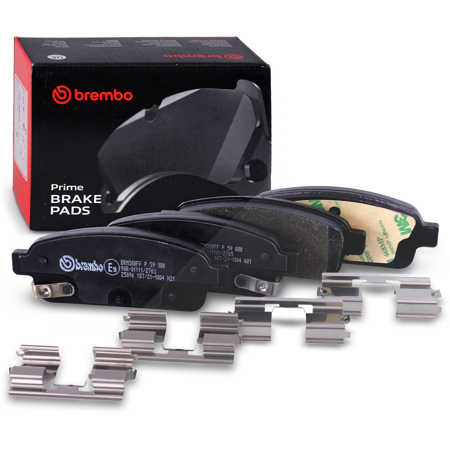 Brembo Bremsbelagsatz hinten [Hersteller-Nr. P59080] für Buick, Vauxhall, Opel, Chevrolet