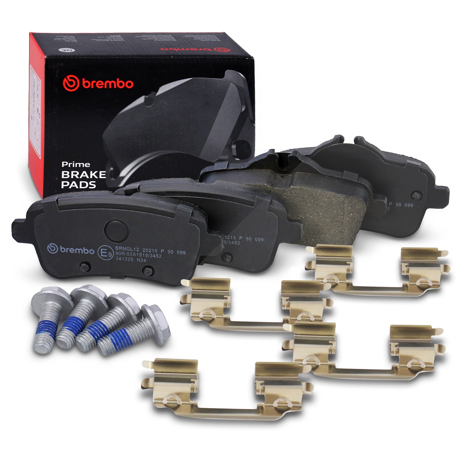 Brembo Bremsbelagsatz hinten [Hersteller-Nr. P50099] für Mercedes-Benz