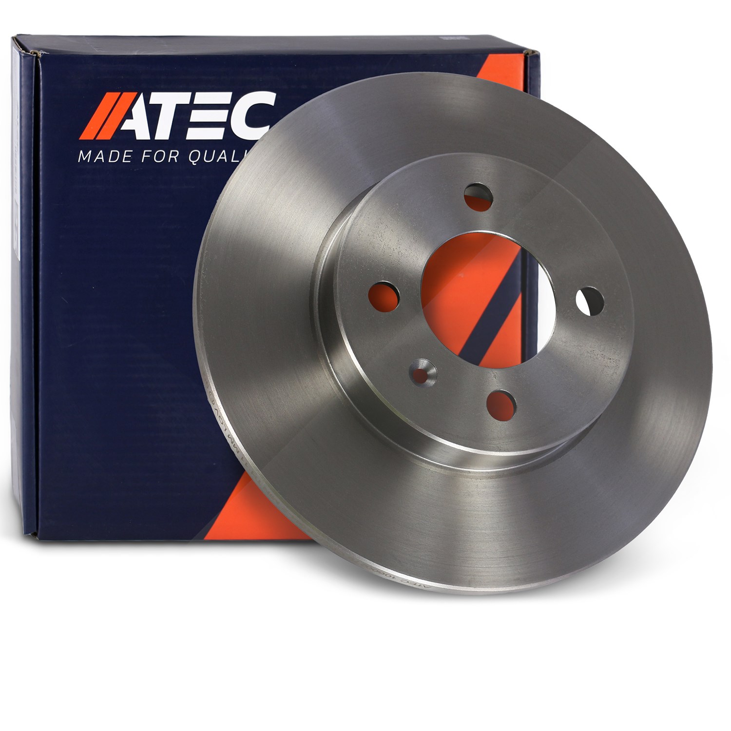 Atec Bremsscheibe Vorderachse Voll [Hersteller-Nr. 10600279] für VW, Seat