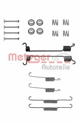 Metzger Autoteile Zubehörsatz, Bremsbacken [Hersteller-Nr. 105-0741] für Nissan